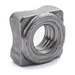 Square weld nut, DIN 928, stainless steel