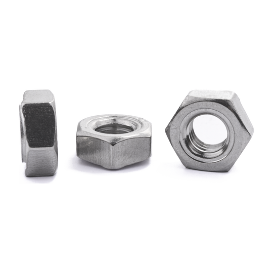 Hexagon weld nut, DIN 929, stainless steel