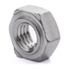 Hexagon weld nut, DIN 929, stainless steel
