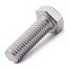 Hexagon head set screw, fully threaded, stainless steel