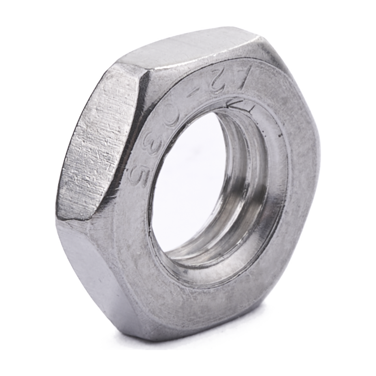 M8 Hexagon Thin Nut DIN 439-B A2 Stainless Steel