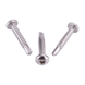 Pan head self-drilling screw with six lobe drive, A2 (304) stainless steel