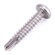 Pan head self-drilling screw with six lobe drive, A2 (304) stainless steel