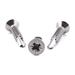 Pan head self-drilling screw with Pozi drive, stainless steel