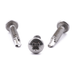 Pan head self-drilling screw with Pozi drive, stainless steel