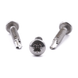 Pan head self-drilling screw with Pozi drive, stainless steel
