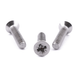 Countersunk machine screw with Pozi drive, stainless steel