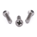 Countersunk machine screw with Phillips drive, stainless steel