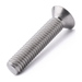Countersunk machine screw with Phillips drive, stainless steel