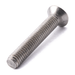 Raised countersunk machine screw with Phillips drive, stainless steel