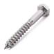 Hexagon head coach screw, DIN 571, stainless steel