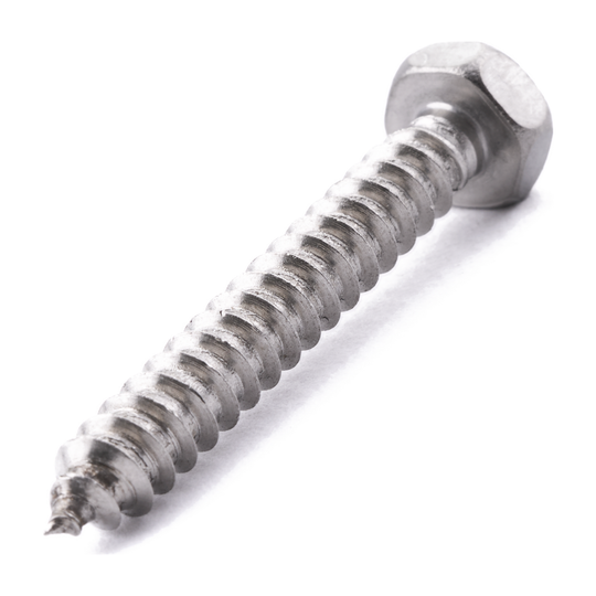 Hexagon head self-tapping screw, A2 (304) stainless steel