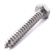 Hexagon head self-tapping screw, A2 (304) stainless steel