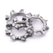External tooth washer, stainless steel