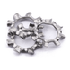 External tooth washer, stainless steel