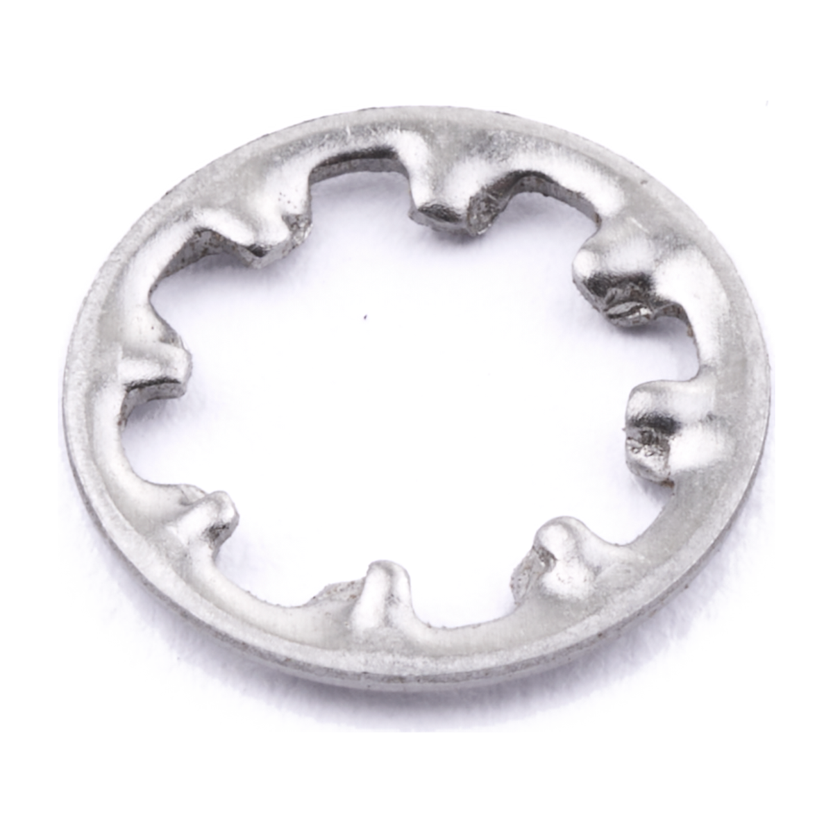 Internal tooth washer, stainless steel