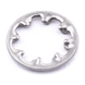 Internal tooth washer, stainless steel
