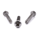 Pan head self-tapping screw with Pozi drive, stainless steel