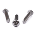 Pan head self-tapping screw, Pozi drive, blunt point, stainless steel