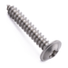 Flange head self-tapping screw with Pozi drive, A2 (304) stainless steel