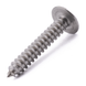 Flange head self-tapping screw with Pozi drive, A2 (304) stainless steel