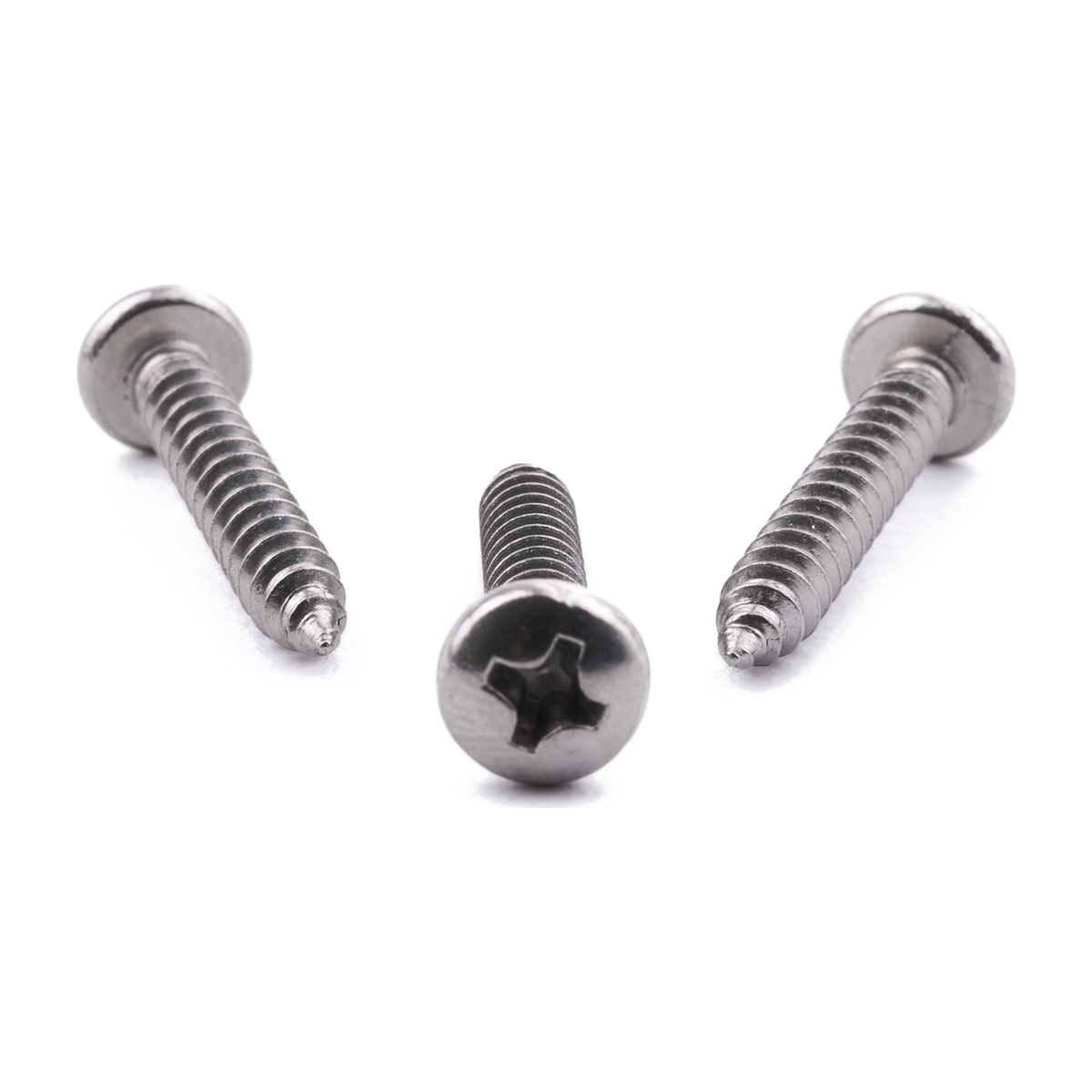 Pan head self-tapping screw with Phillips drive, DIN 7981-C, stainless steel