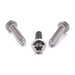 Pan head self-tapping screw with six lobe drive, ISO 14585-C, A2 (304) stainless steel
