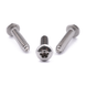 Pan head self-tapping screw with six lobe drive, ISO 14585-C, A2 (304) stainless steel