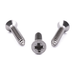 Countersunk self-tapping screw with Pozi drive, stainless steel