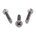 Countersunk self-tapping screw, Pozi drive, blunt point, stainless steel