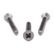 Countersunk self-tapping screw, Pozi drive, blunt point, stainless steel