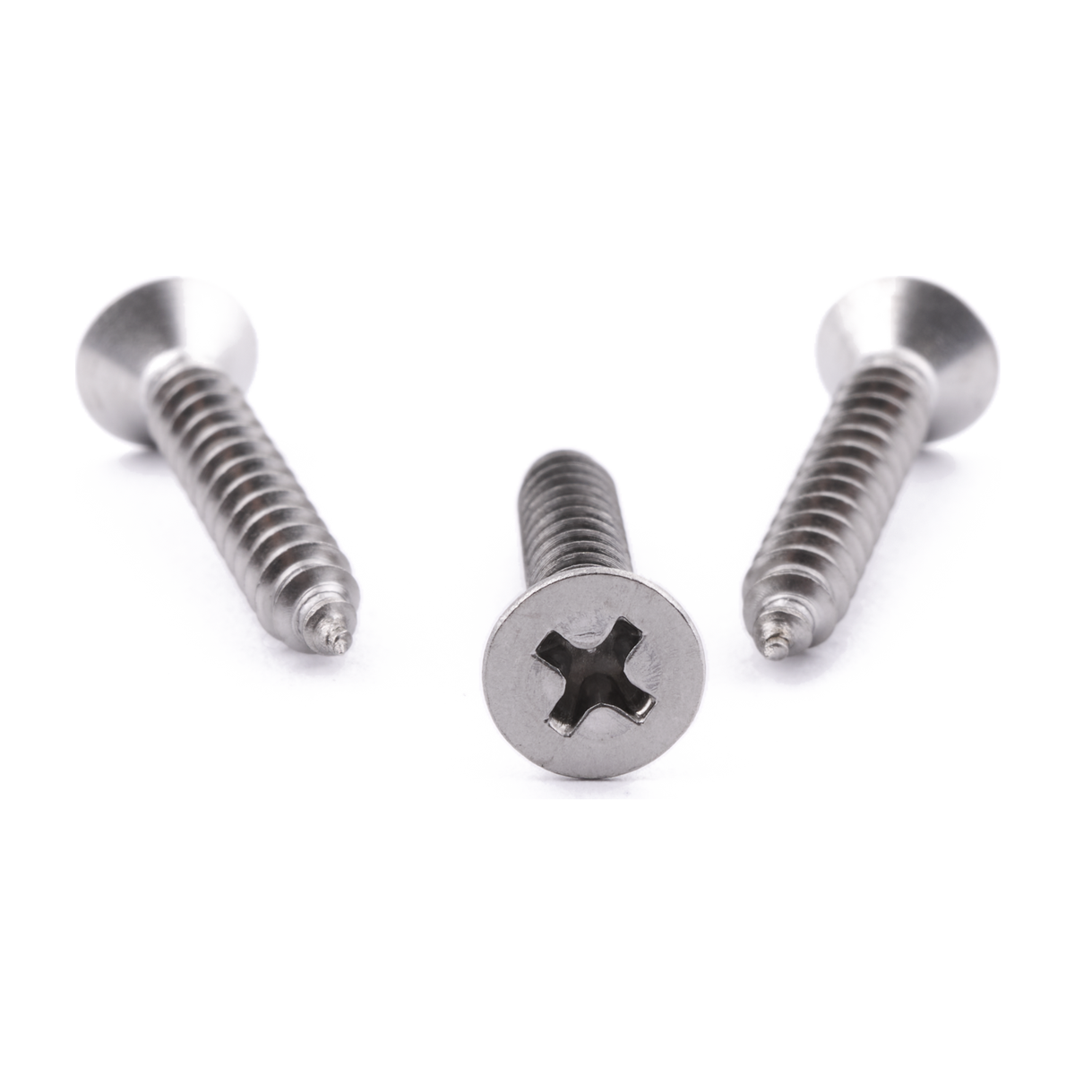 Countersunk self-tapping screw with Phillips drive, DIN 7982-C, stainless steel