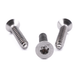 Countersunk self-tapping screw with six lobe drive, ISO 14586-C, stainless steel