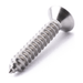 Countersunk self-tapping screw with six lobe drive, ISO 14586-C, stainless steel