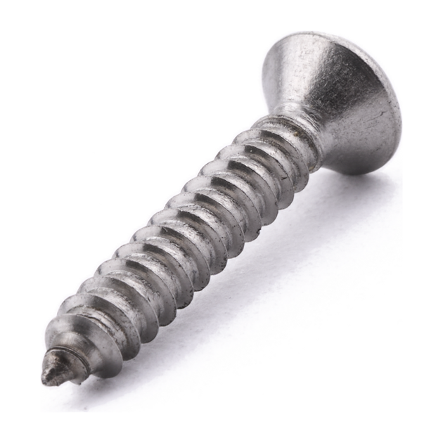 Raised countersunk self-tapping screw with Phillips drive, DIN 7983-C, stainless steel