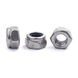Nyloc insert lock nut, DIN 985, stainless steel