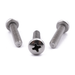 Pan head machine screw with Phillips drive, stainless steel