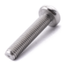 Pan head machine screw with Phillips drive, stainless steel