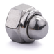 Domed nylon insert nut, DIN 986, A2 (304) stainless steel