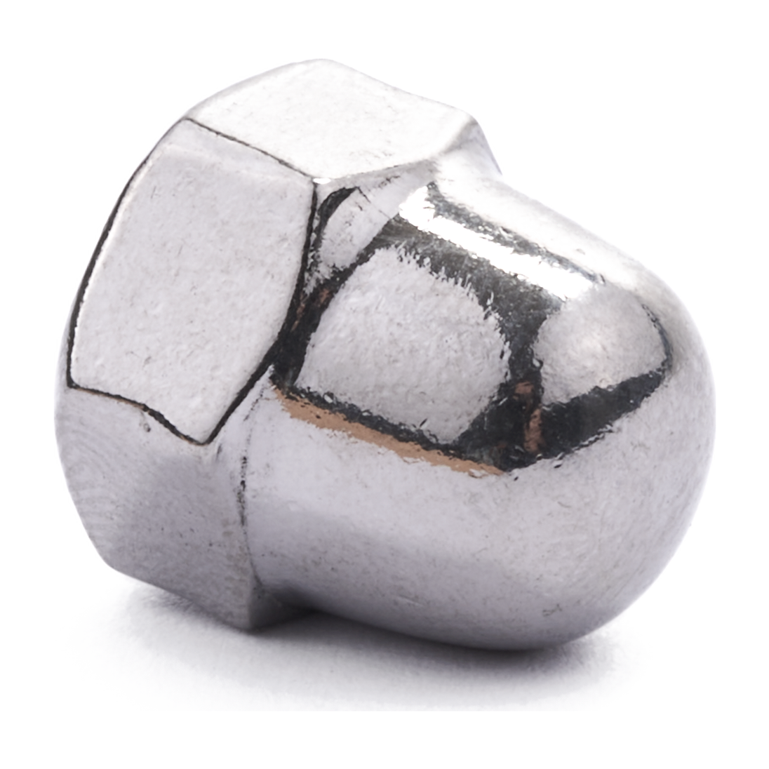 Domed hexagon cap nut, DIN 1587, stainless steel