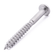 Round head woodscrew with Pozi drive, DIN 7996, A2 (304) stainless steel