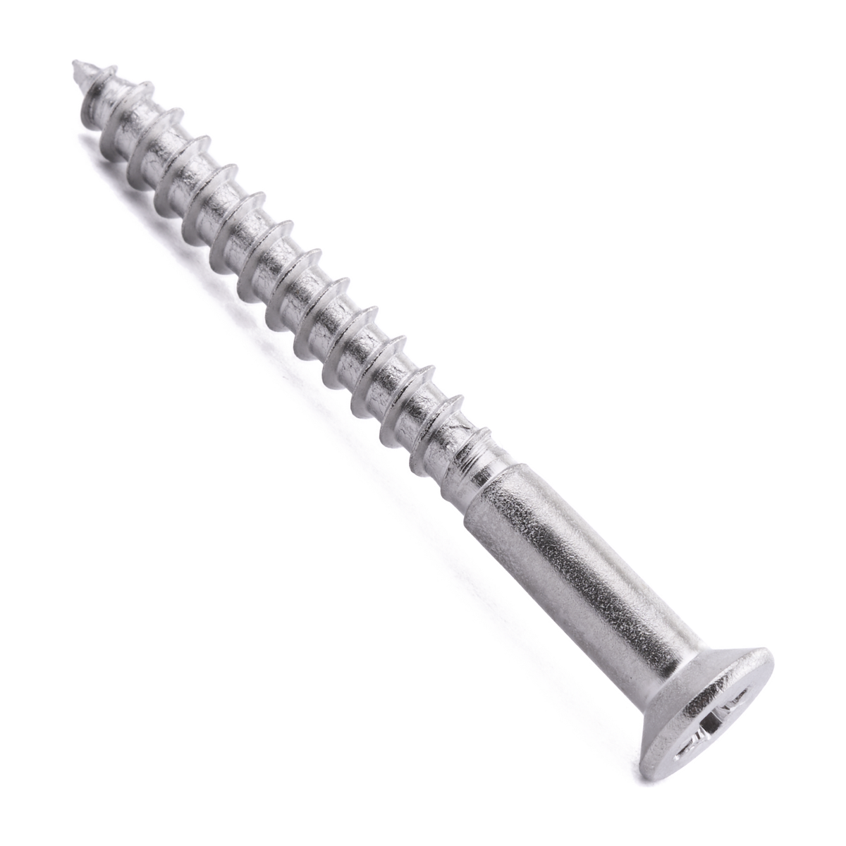 Countersunk woodscrew with Pozi drive, DIN 7997, stainless steel