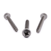 Pan head chipboard screw with Pozi drive, stainless steel