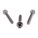 Pan head chipboard screw with Pozi drive, stainless steel