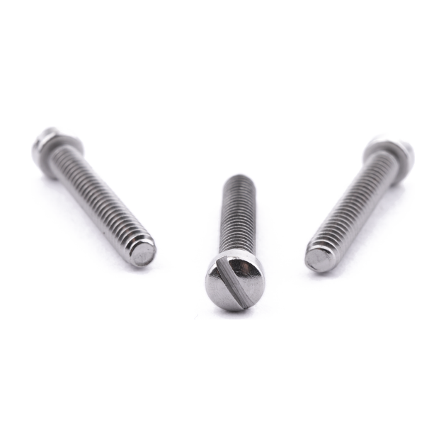 4-40 UNC X 3/4" Slot Fillister Screw A2 Stainless Steel