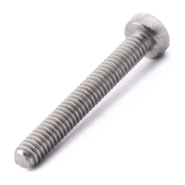 4BA X 1" Slot Cheese Head A2 Stainless Steel
