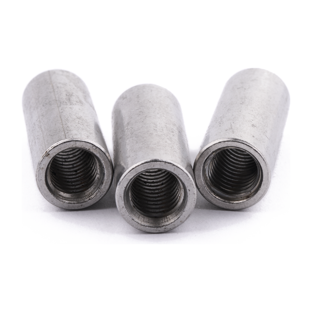 Round connector nut, A2 (304) stainless steel