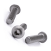 Button head screw with hex socket drive, B18.3, A2 (304) stainless steel