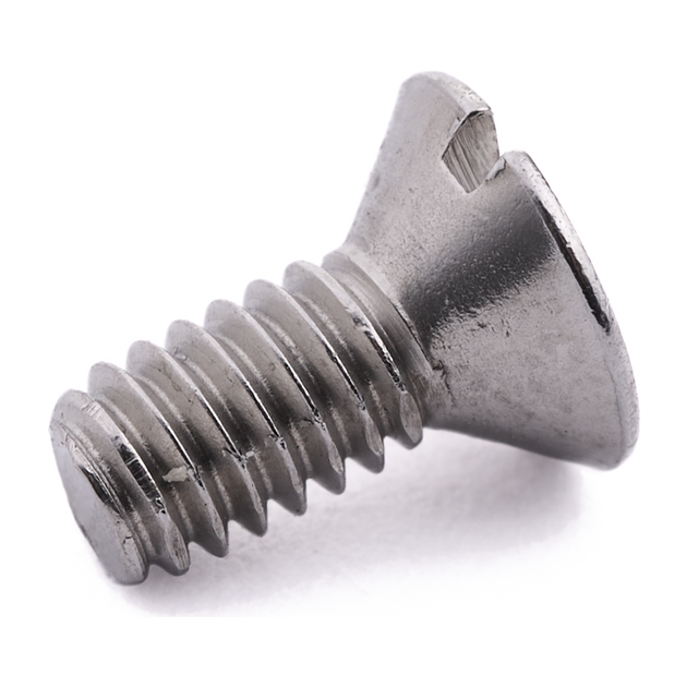 8-32 UNC X 3/8" Csk Slot Screw A2 Stainless Steel