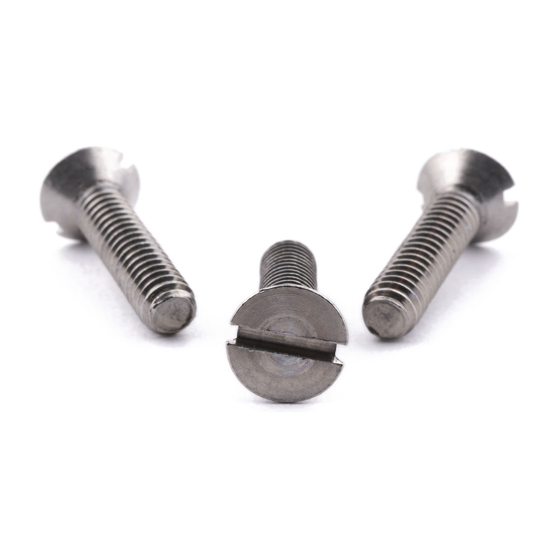 8-32 UNC X 3/4" Csk Slot Screw A2 Stainless Steel
